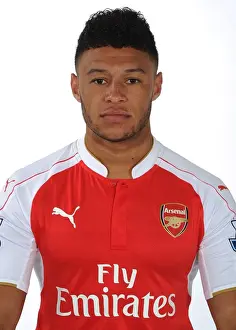 Arsenal First Team 2015-16: Team Photocall at Emirates Stadium