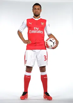 Arsenal First Team 2016-17: Francis Coquelin at Team Photocall