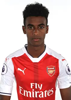 Arsenal First Team 2016-17: Gedion Zelalem at Team Photoshoot