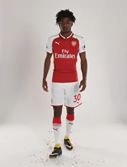 Arsenal 1st Team Photocall 2017-18 Prints: Arsenal First Team 2017-18: Ainsley Maitland-Niles