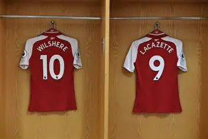 Arsenal 1st Team Photocall 2017-18 Prints: Arsenal First Team 2017-18: Arsenal Players Photocall at Emirates Stadium