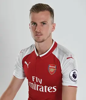 Arsenal 1st Team Photocall 2017-18 Prints: Arsenal First Team 2017-18: Rob Holding at Emirates Stadium