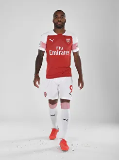 Arsenal First Team 2018/19: Alex Lacazette at Photo Call