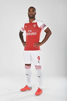 Arsenal First Team 2018/19: Alex Lacazette at Photo Call