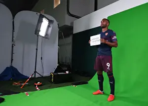 Arsenal First Team 2018/19: Alexandre Lacazette at Photo Call
