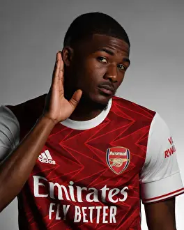 Arsenal First Team 2020-21: Alexandre Lacazette at Arsenal Photocall