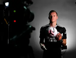 Arsenal First Team 2020-21: Bernd Leno at Arsenal Media Photocall