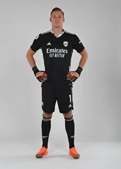Arsenal First Team 2020-21: Bernd Leno at London Colney Photocall