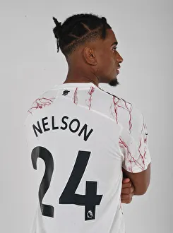 Arsenal First Team 2020-21: Reiss Nelson at Training