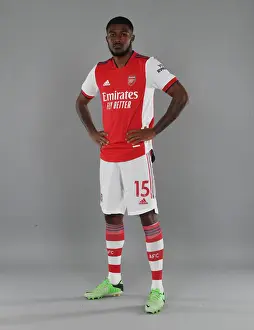 Arsenal Photocall 2021-22 Prints: Arsenal First Team 2021-22: Ainsley Maitland-Niles at Training