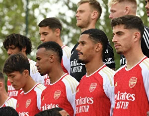 Men's Team Photo 2023-24 Collection: Arsenal First Team: 2023-24 Squad Unveiled at London Colney Training Ground