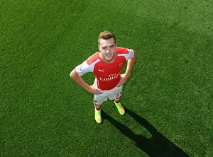 Arsenal First Team: Calum Chambers at Emirates Stadium (2014)