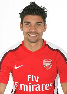Arsenal First Team: Eduardo at Emirates Stadium, August 2008