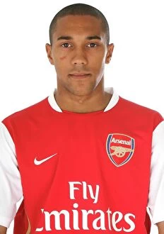 Images Dated 13th August 2007: Arsenal First Team: Gael Clichy at Emirates Stadium, August 2007