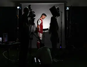 Arsenal First Team: Granit Xhaka at 2020-21 Arsenal Media Photocall