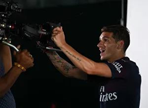 Arsenal First Team: Lucas Torreira at 2018/19 Photo Call