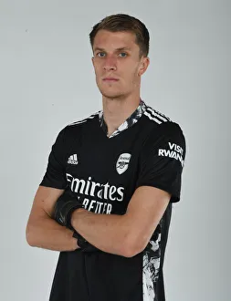 Arsenal First Team: Matt Macey in Training, 2020-21 Season