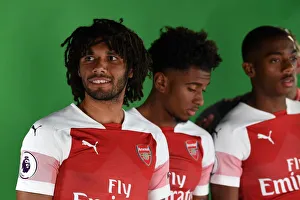 Arsenal First Team: Mohamed Elneny at 2018/19 Photo Call