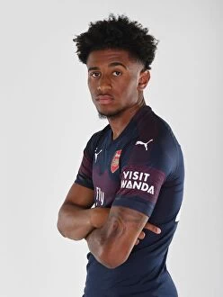 1st team Photo-call 2018/19 Collection: Arsenal First Team: Reiss Nelson at 2018/19 Photo Call