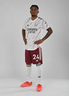 Arsenal First Team: Reiss Nelson at Training, 2020-21 Season
