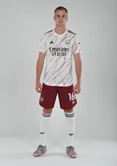 Arsenal First Team: Rob Holding at Training, 2020-21 Season