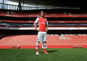 Arsenal First Team: Rosicky at Emirates Stadium, 2014