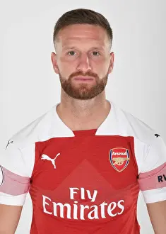 Arsenal First Team: Shkodran Mustafi at 2018/19 Photo Call