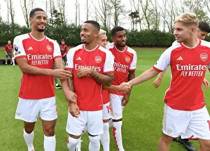 Arsenal First Team Squad 2023-24: Unity and Determination