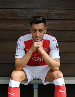 1st Team Photocall 2016-17 Prints: Arsenal First Team Squad: Mesut Ozil (2016-17 Season)