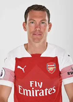 Arsenal First Team: Stephan Lichtsteiner at 2018/19 Photo Call