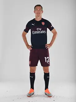 Arsenal First Team: Stephan Lichtsteiner at 2018/19 Photo Call