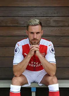 Arsenal Football Club: 2016-17 First Team - Aaron Ramsey's Portrait