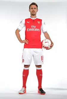 Arsenal Football Club: 2016-17 First Team - Nacho Monreal at Photocall