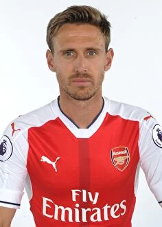 Images Dated 3rd August 2016: Arsenal Football Club 2016-17: Nacho Monreal at First Team Photocall