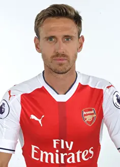 Arsenal Football Club 2016-17: Nacho Monreal at First Team Photocall