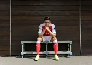 1st Team Photocall 2016-17 Prints: Arsenal Football Club: 2016-17 Season - Mesut Ozil at Training