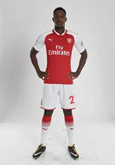 Arsenal Football Club 2017-18 Team Photocall with Danny Welbeck