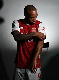 Arsenal Football Club: 2020-21 First Team - Alexandre Lacazette at Team Photoshoot
