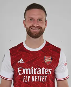 Arsenal Football Club: 2020-21 Season - Shkodran Mustafi at London Colney Training Ground
