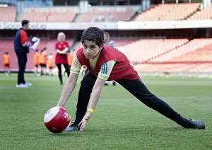 2022 Ball Squad Trials Prints: Arsenal Football Club: 2022 Ball Boy Trials - New Recruits Training
