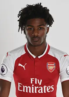 Arsenal Football Club: Ainsley Maitland-Niles at 2017-18 First Team Photocall