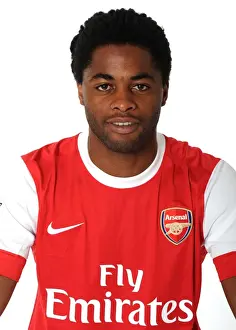 Arsenal Football Club: Alex Song at 1st Team Photocall and Membersday, Emirates Stadium (2010)