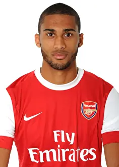 Previous Season Players Prints: Arsenal Football Club: Armand Traore at 2010 Membersday, Emirates Stadium