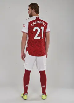 Arsenal Football Club: Calum Chambers Training at London Colney, 2020-21 Season