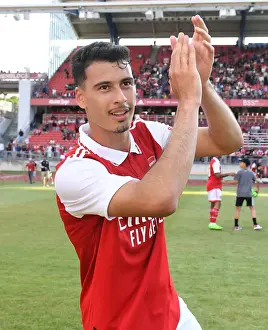 Arsenal Football Club: Celebrating Pre-Season Victory over 1. FC Nürnberg