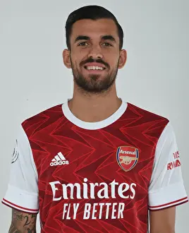 Arsenal Football Club: Dani Ceballos Training at London Colney, 2020-21 Season