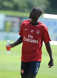 Arsenal Football Club: Emmanuel Eboue at Pre-Season Training, Austria 2010