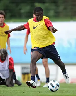 Arsenal Football Club: Emmanuel Frimpong at Pre-Season Training, Austria 2010