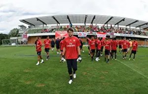 Pre Season 2010-11 Prints: Arsenal Football Club: Fabianski's Austrian Training Session, 2010