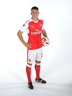 Images Dated 3rd August 2016: Arsenal Football Club: Granit Xhaka at 2016-17 First Team Photocall